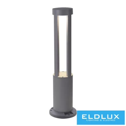 UNIVERSO kerti lámpa COB LED 12w 600lm 6500k IP65 ∅107/∅150×585mm szürke