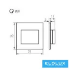 KANLUX ERINUS Lépcsővilágítás 12V LED-LL GR-WW 