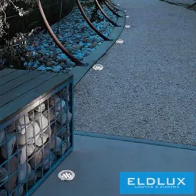   UNIVERSO Taposólámpa LED 12w 1450lm 6500k 30° IP67 acél Ø160-Ø146x92mm