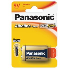 Panasonic Bronze Alkáli 9V Elem (6LF22APB/1BP) B1