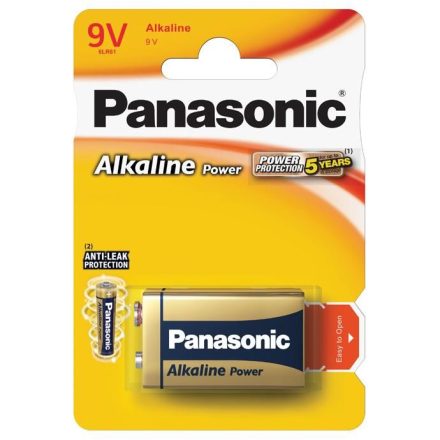 Panasonic Bronze Alkáli 9V Elem (6LF22APB/1BP) B1