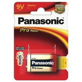 Panasonic Pro Power Gold Alkáli 9v Elem (6LF22PPG/1BP) B1