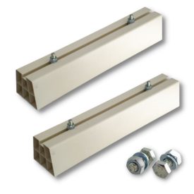   CONBASE 35 KLÍMATARTÓ KONZOL LAPOSTETŐRE PÁRBAN 350X84X80 MM (MŰANYAG)