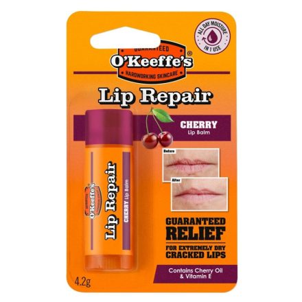 Okeeffes Lip Repair CHERRY cseresznyés ajakápoló stift 4,2g