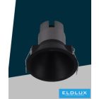 UNIVERSO Süllyesztett spot lámpa TSD szériahoz cserélhetó keret IP20 Fekete