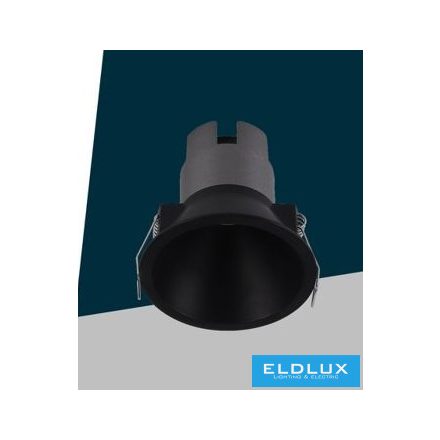 UNIVERSO Süllyesztett spot lámpa TSD szériahoz cserélhetó keret IP20 Fekete