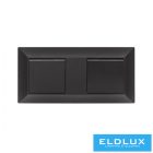 ELDGROUND Kettes műanyag keret Fekete