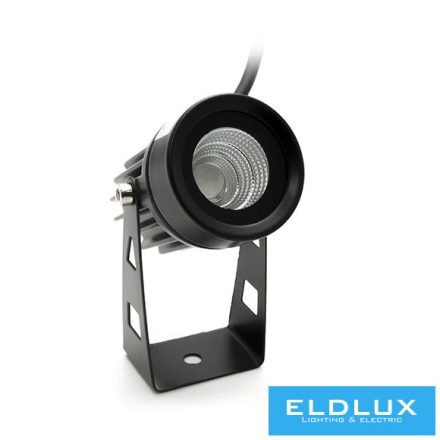 UNIVERSO Kerti spotlámpa 3.5w 360lm 6500k 60° IP65 fekete 100x78mm