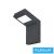 UNIVERSO Kültéri fali lámpa 10w 720lm 4000k 110° IP54 Antracit 100x109x160mm