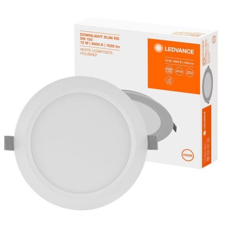 Süllyesztett LED panel 12W 3000K DOWNLIGHT Slim DN155 LEDVANCE kerek