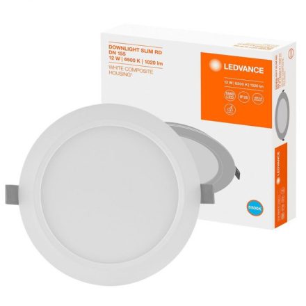 Süllyesztett LED panel 12W 4000K DOWNLIGHT Slim DN155 LEDVANCE kerek