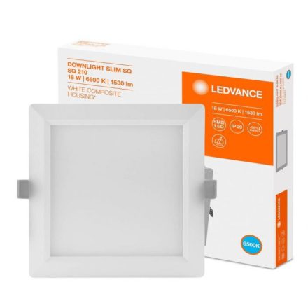 Süllyesztett LED panel 18W 6500K DOWNLIGHT Slim SQ210 LEDVANCE négyzet