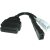 2X2 átalakító OBD2 OBD1 Vag COM Adapter Audi VW Skoda