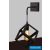 UNIVERSO Fali lámpa 1xE27 max.60w 170x170mm IP20 Fekete 5év