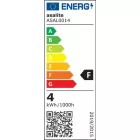 Asalite LED Izzó C37 gyertya E14 4W 3000K (350 lumen)