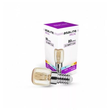 Asalite Sütő Izzó T25 E14 15W 2800K (80 lumen)