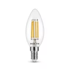 Asalite LED Izzó C35 filament gyertya E14 4W 4000K (400 lumen)