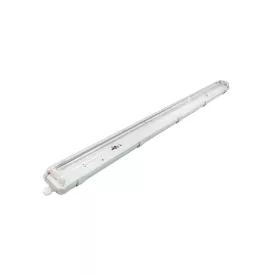   Asalite Prémium IP65 Por-és Páramentes Armatúra 2x120cm T8 LED Csőre Előkészítve (2x18W fénycső nem tartozék)