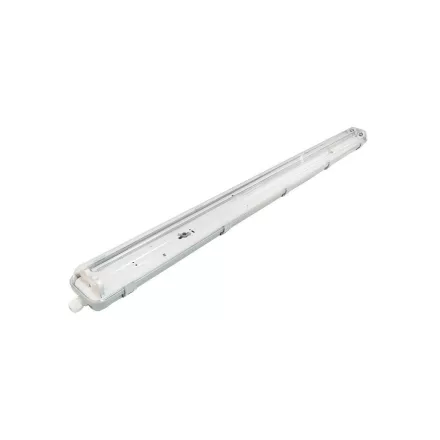 Asalite Prémium IP65 Por-és Páramentes Armatúra 2x120cm T8 LED Csőre Előkészítve (2x18W fénycső nem tartozék)