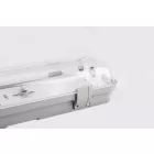 Asalite Prémium IP65 Por-és Páramentes Armatúra 2x120cm T8 LED Csőre Előkészítve (2x18W fénycső nem tartozék)