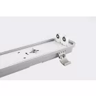 Asalite Prémium IP65 Por-és Páramentes Armatúra 2x60cm T8 LED Csőre Előkészítve (2x9W fénycső nem tartozék)
