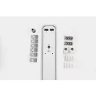 Asalite Prémium IP65 Por-és Páramentes Armatúra 2x60cm T8 LED Csőre Előkészítve (2x9W fénycső nem tartozék)