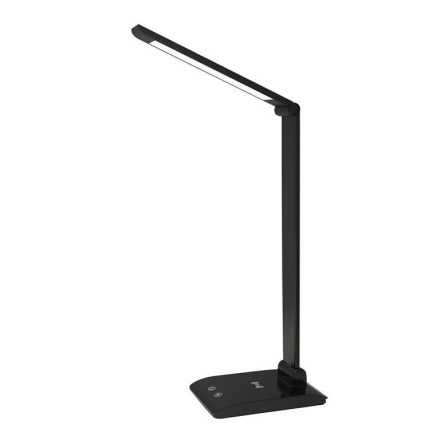 Asalite LED Asztali Lámpa Dimmerelhető 7W (450 lumen) CCT Wireless USB Fekete