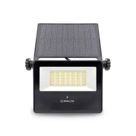   Asalite LED Napelemes Szolár Kerti Lámpa Slim 10W 4000K (1300 lumen) + Szenzor