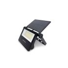 Asalite LED Napelemes Lámpa Slim 10W 4000K (1300 lumen)+Mozgásérzékelő Szenzor