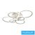 UNIVERSO Mennyezeti lámpa 51w 2550lm 6500k 790x570x140mm fehér