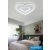 UNIVERSO Mennyezeti lámpa 54w 4320lm 6500k 490x470mm fehér