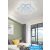 UNIVERSO Mennyezeti lámpa 55w 4400lm 6500k D625x90mm fehér