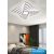 UNIVERSO Mennyezeti lámpa 75w 6000lm CCT 470x470x80mm fehér