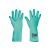 GREBE nitril kesztyű 33 cm zöld 10