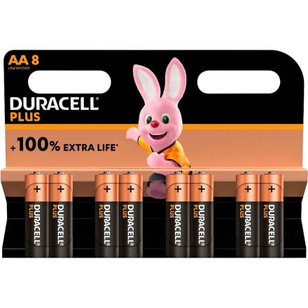 DURACELL Basic AA LR6 alkáli elemek 8 db