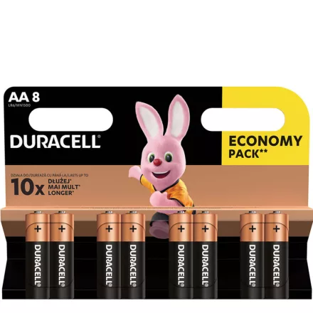 Duracell Basic Alkáli Ceruza Elem AA (MN1500) (1,5V) B8