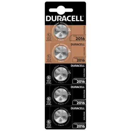 Duracell Gombelem Lithium CR2016 (3V) B5