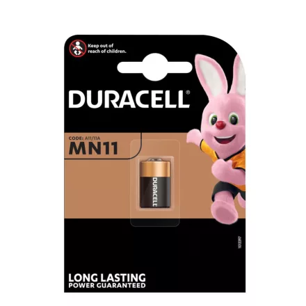 Duracell Riasztó Elem Alkáli A11, MN11, V11A (6V) B1