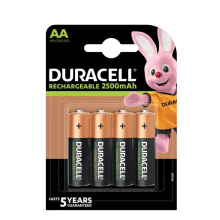 Duracell Akkumulátor R2U Ceruza 2500mAh AA B4