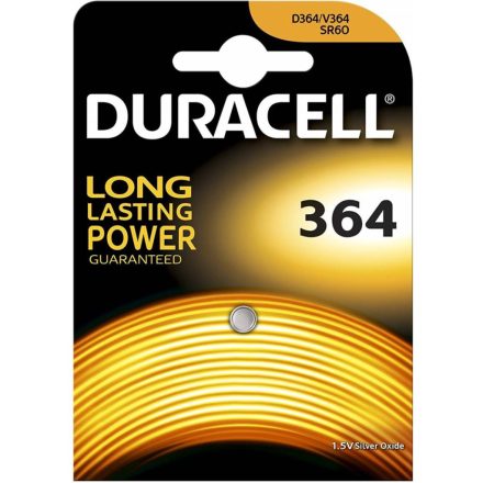 EZÜST AKKUMULÁTOR DURACELL D 364 SR60 G1 1 db-os buborékfólia.