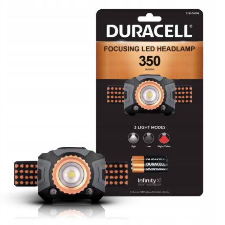 LED fényszóró elem 3xAAA 350lm 3 mód DURACELL