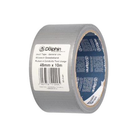 Blue Dolphin Duct Tape ragasztószalag Szürke 190 mikron 48mm x 10m