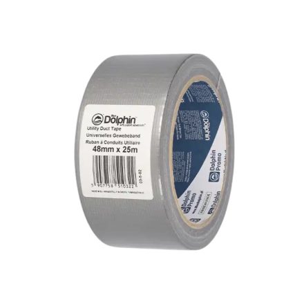 Blue Dolphin Utility Duct Tape Ragasztószalag Szürke 150 mikron 48mm x 25m