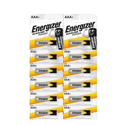 Energizer Alkaline Power Alkáli Mikro Elem AAA B12 (kartella)