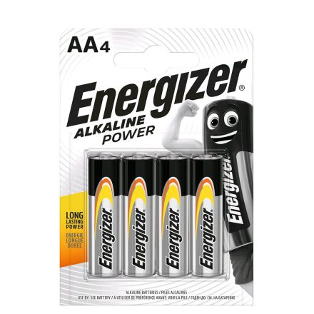 Energizer Alkaline Power Alkáli Ceruza Elem AA B4