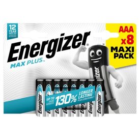 Energizer Max Plus Alkáli Mikro Elem AAA B8