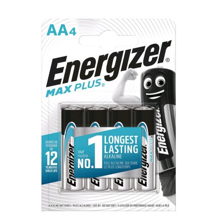 Energizer Max Plus Alkáli Ceruza Elem AA B4