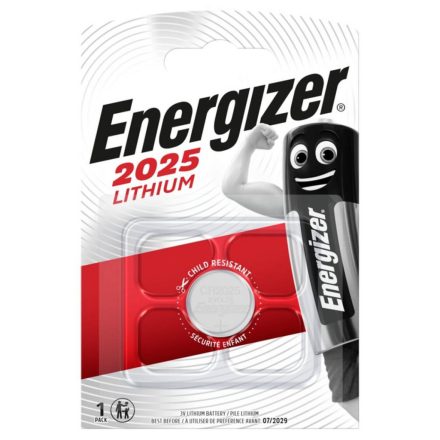 GOMBGOMB ELEMEK ENERGIZER CR-2025 DL-2025 3V Buborékfólia 1 db.