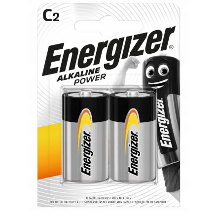 ENERGIZER C LR14 alkáli elemek 2 db-os buborékcsomagolásban