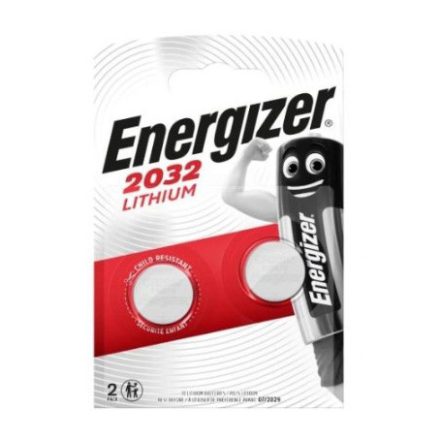 ENERGIZER akkumulátorok ELEKTRONIKUS KÉSZÜLÉKEKHEZ CR2032 Buborékfólia 2 db.